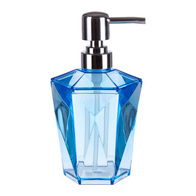 Dow Blue Acrylic Lotion Dispenser - image 1