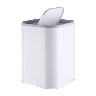 Ando White Acrylic Waste Bin - image 6