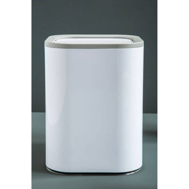 Ando White Acrylic Waste Bin - image 3