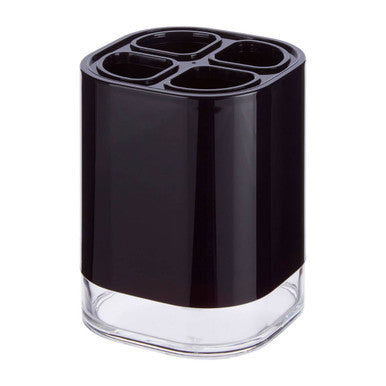 Ando Black Acrylic Toothbrush Holder - image 1