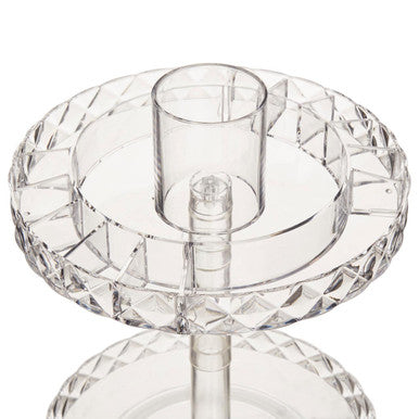 Beauty Two Tier Revolving Cosmetic Organiser - image 3