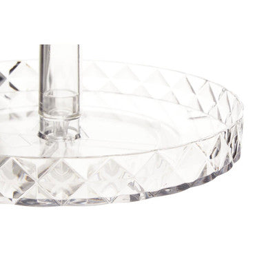 Beauty Two Tier Revolving Cosmetic Organiser - image 4