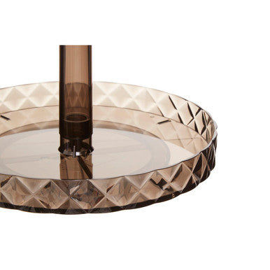 Beauty Two Tier Revolving Black Cosmetic Organiser - image 2