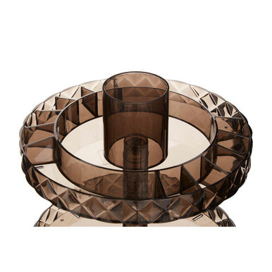 Beauty Three Tier Revolving Black Cosmetic Organiser - image 2