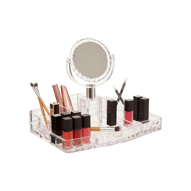 Beauty Cosmetic Organiser With A Mirror - image 5