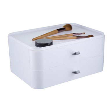 Beauty 2 Drawer Cosmetics Organiser - image 1