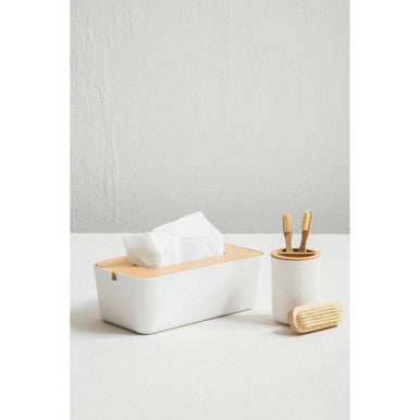Canyon White Toothbrush Holder