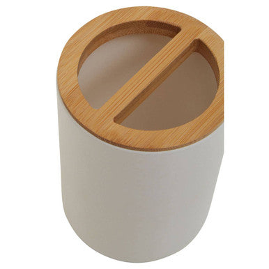 Canyon White Toothbrush Holder