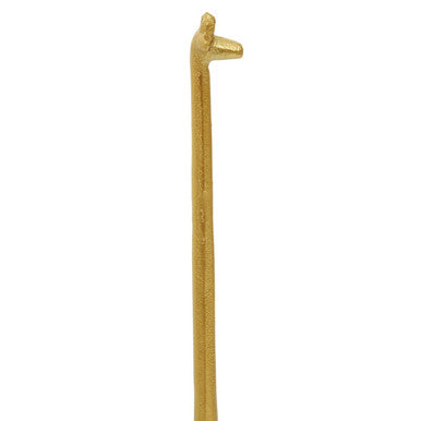 Fauna Gold Finish Giraffe Toilet Roll Holder