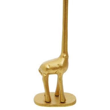 Fauna Gold Finish Giraffe Toilet Roll Holder - image 9