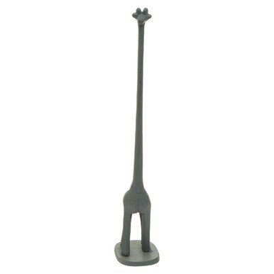 Fauna Grey Finish Giraffe Toilet Roll Holder - image 1