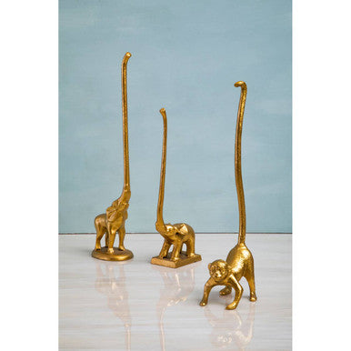 Fauna Gold Finish Llama Toilet Roll Holder - image 5