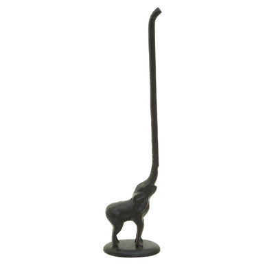 Fauna Black Finish Elephant Toilet Roll Holder - image 10