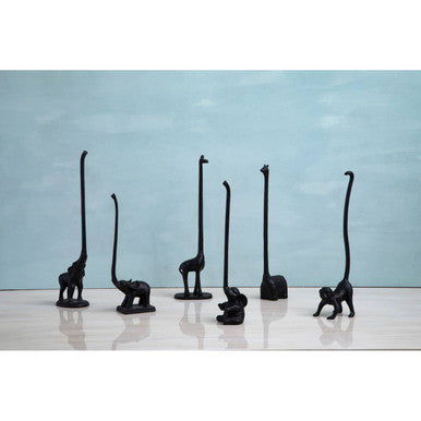 Fauna Black Finish Monkey Toilet Roll Holder - image 7