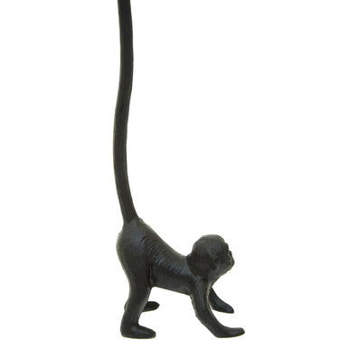 Fauna Black Finish Monkey Toilet Roll Holder - image 9