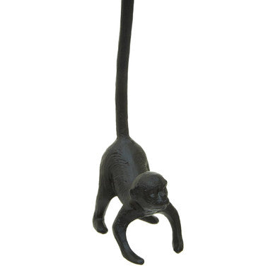 Fauna Black Finish Monkey Toilet Roll Holder - image 10