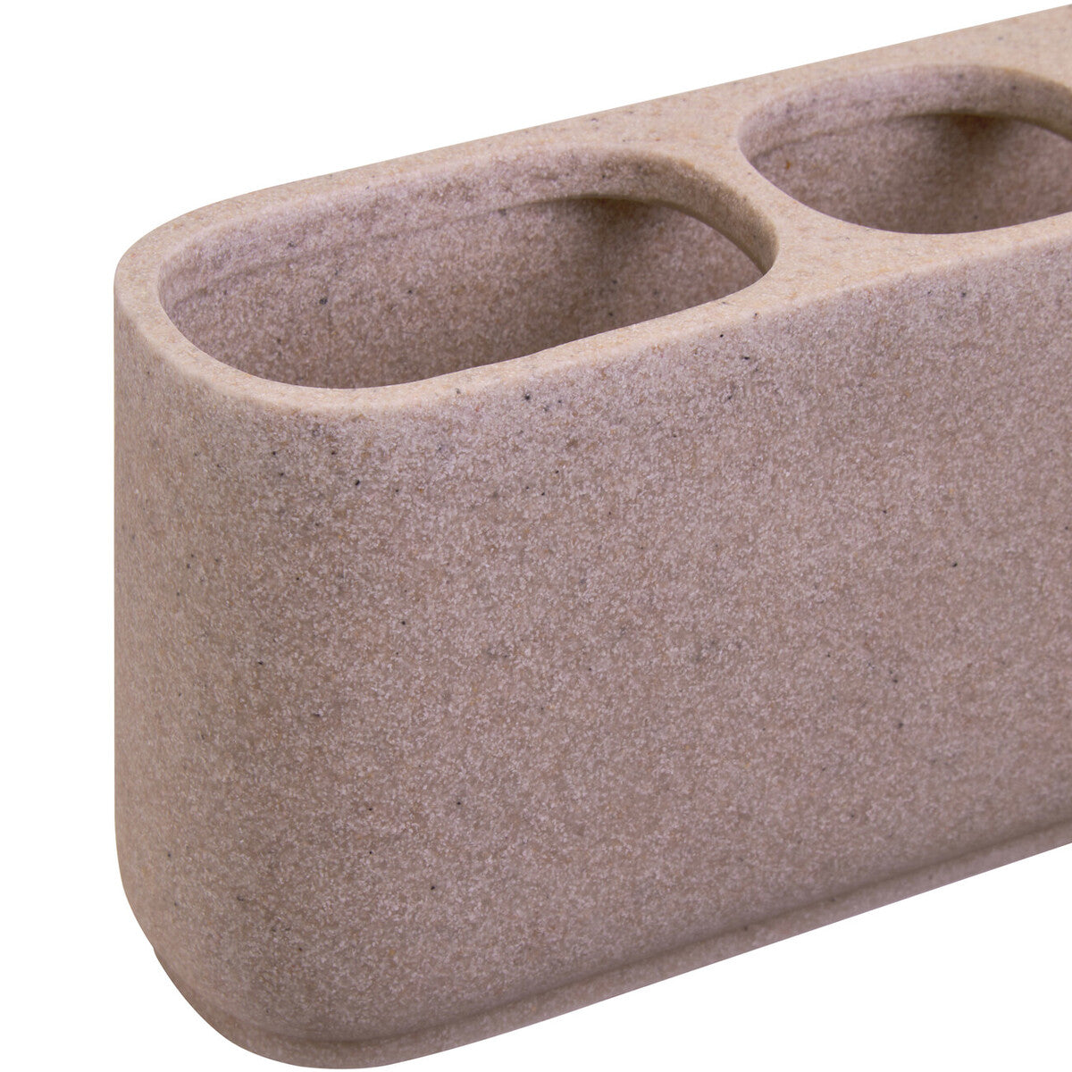 Canyon Large Natural Stone Effect Toothbrush Holder - Image 4