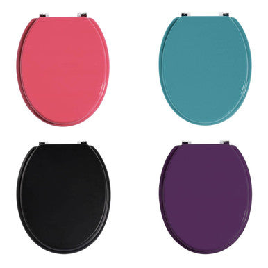 Brooks Matte Black Toilet Seat