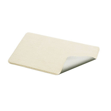 Beige diaper pad on a white background