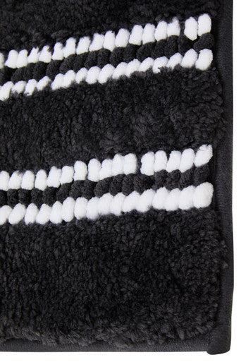 Soak Small Charcoal Grey Bath Mat