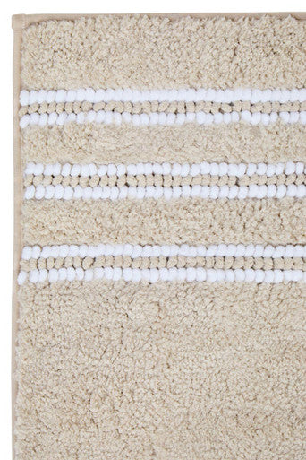 Soak Large Light Beige Bath Mat