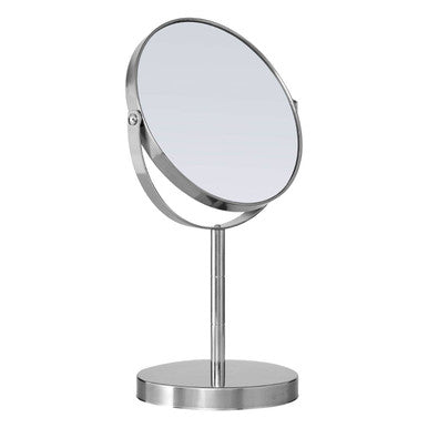 Marisha Stainless Steel Swivel Table Mirror