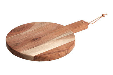 Socorro Acacia Wood Extra Small Round Chopping And Serving Board - image 8