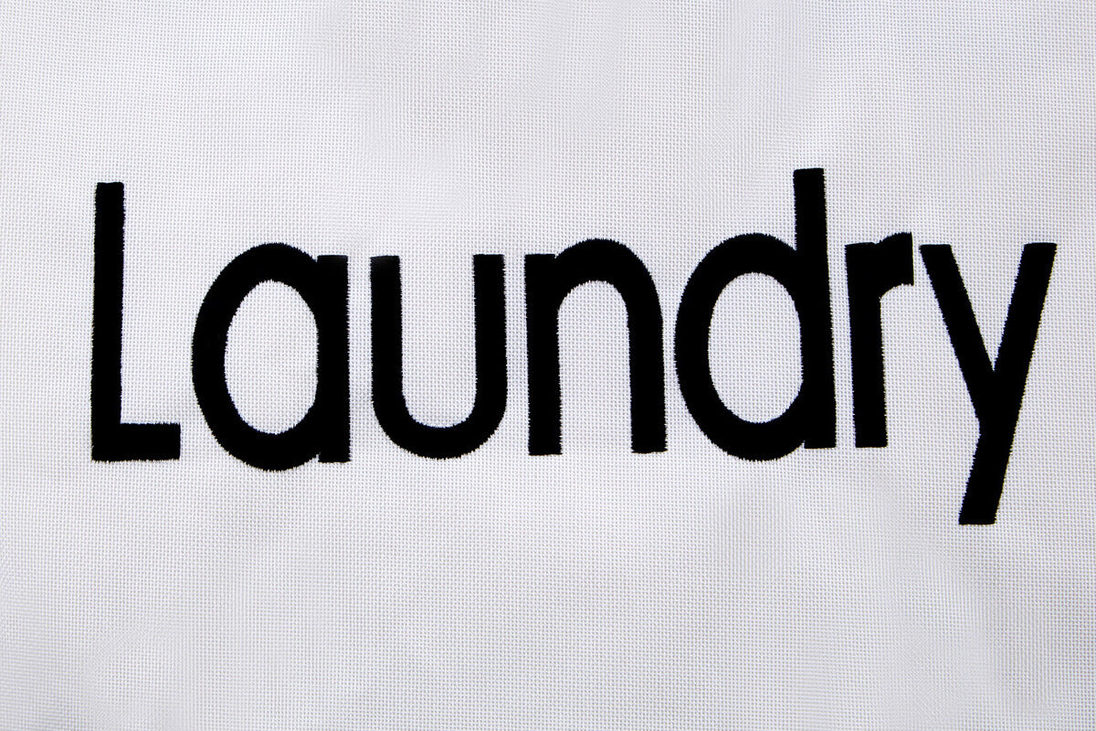 White Polyester Laundry Bag - Image 5