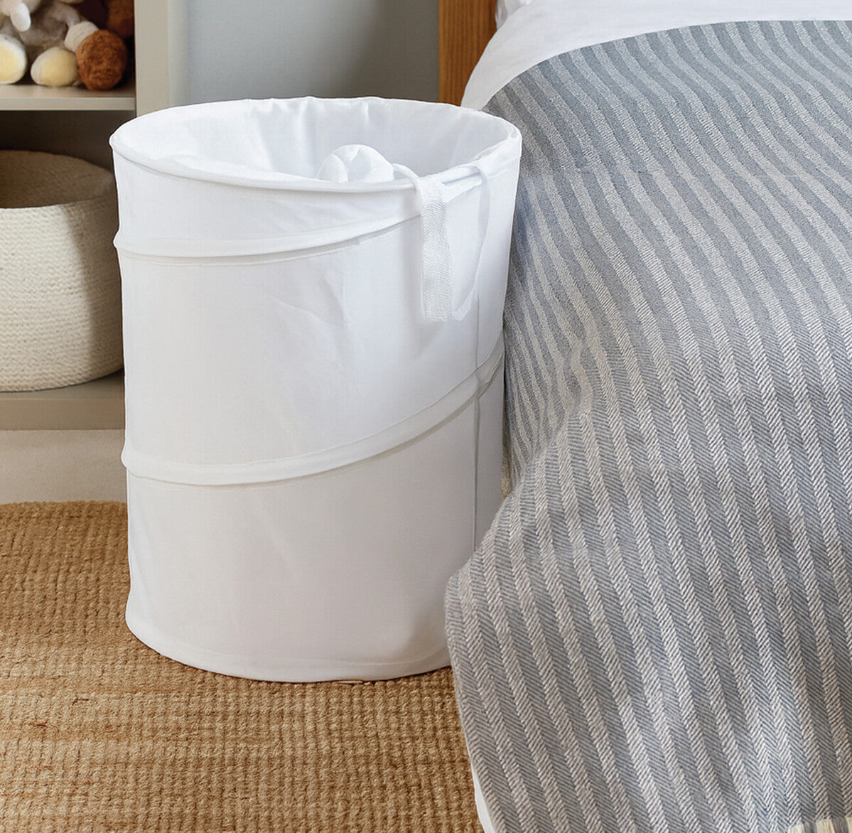 Green Loop Pop Up Storage Hamper