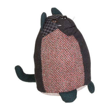 Heritage Large Green Cat Door Stop - image 2