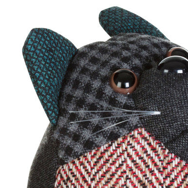 Heritage Large Green Cat Door Stop - image 3