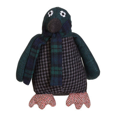 Heritage Green Large Penguin Door Stop