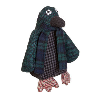 Heritage Green Large Penguin Door Stop