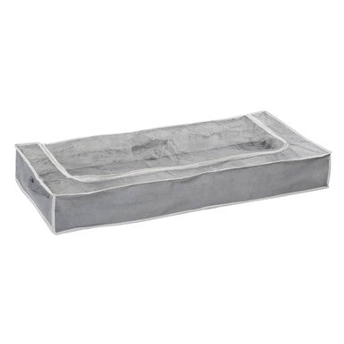 Tavia Grey Underbed Storage Bag with Window - image 1