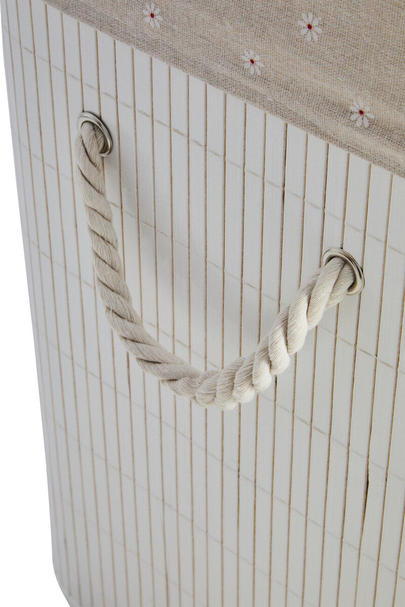 Kankyo White Square Laundry Hamper