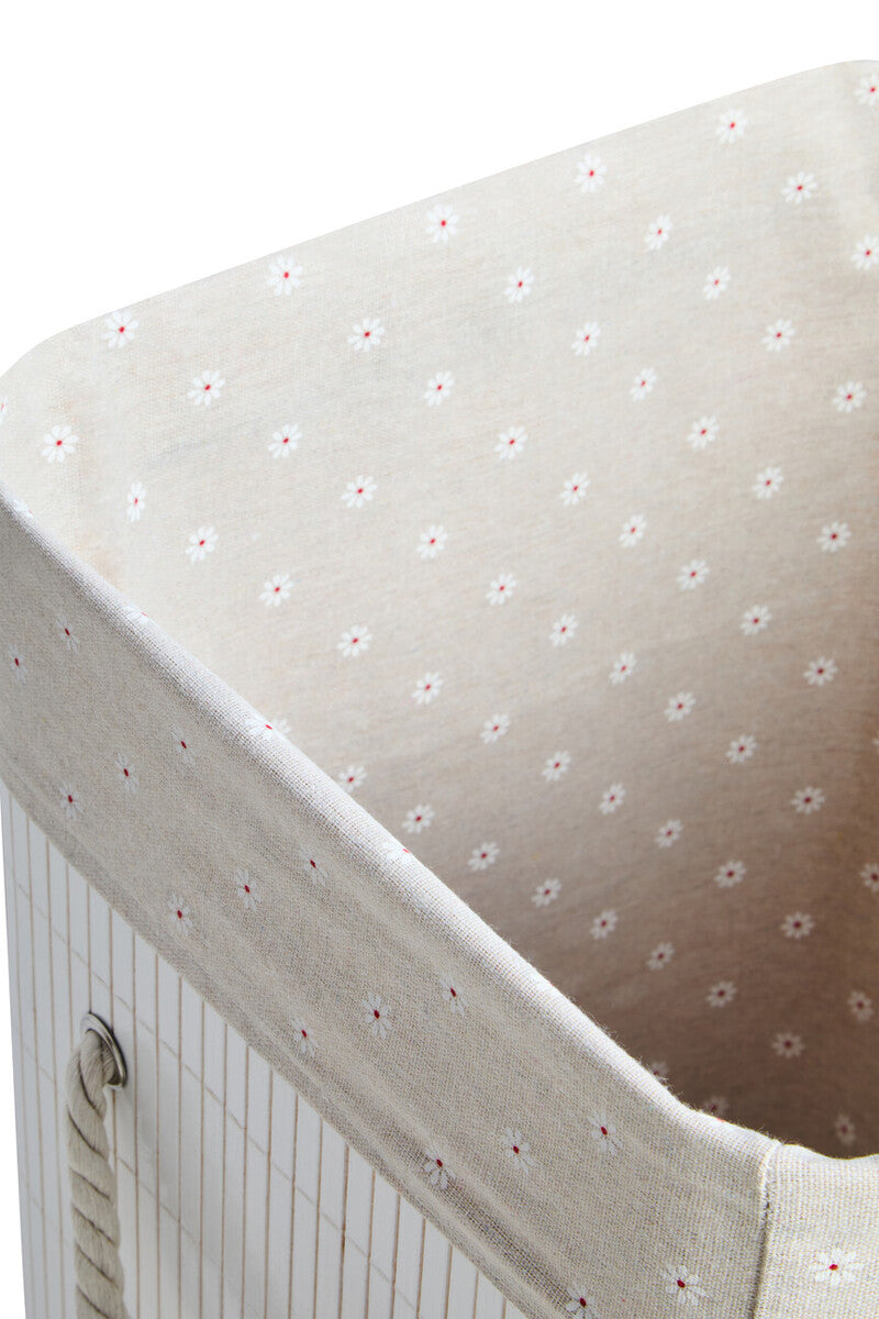 Kankyo White Square Laundry Hamper