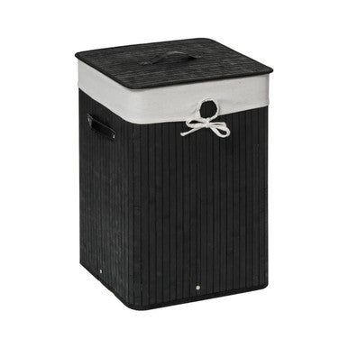 Kankyo Black Square Laundry Hamper