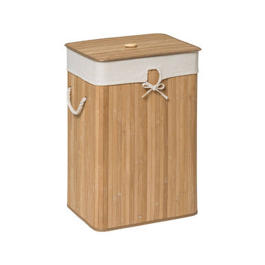 Kankyo Rectangular Natural Bamboo Laundry Hamper - Image 1