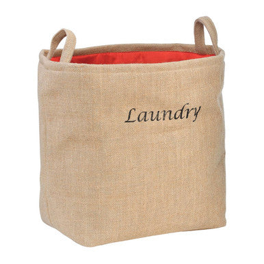 Natural Jute Hessian Laundry Bag - image 1