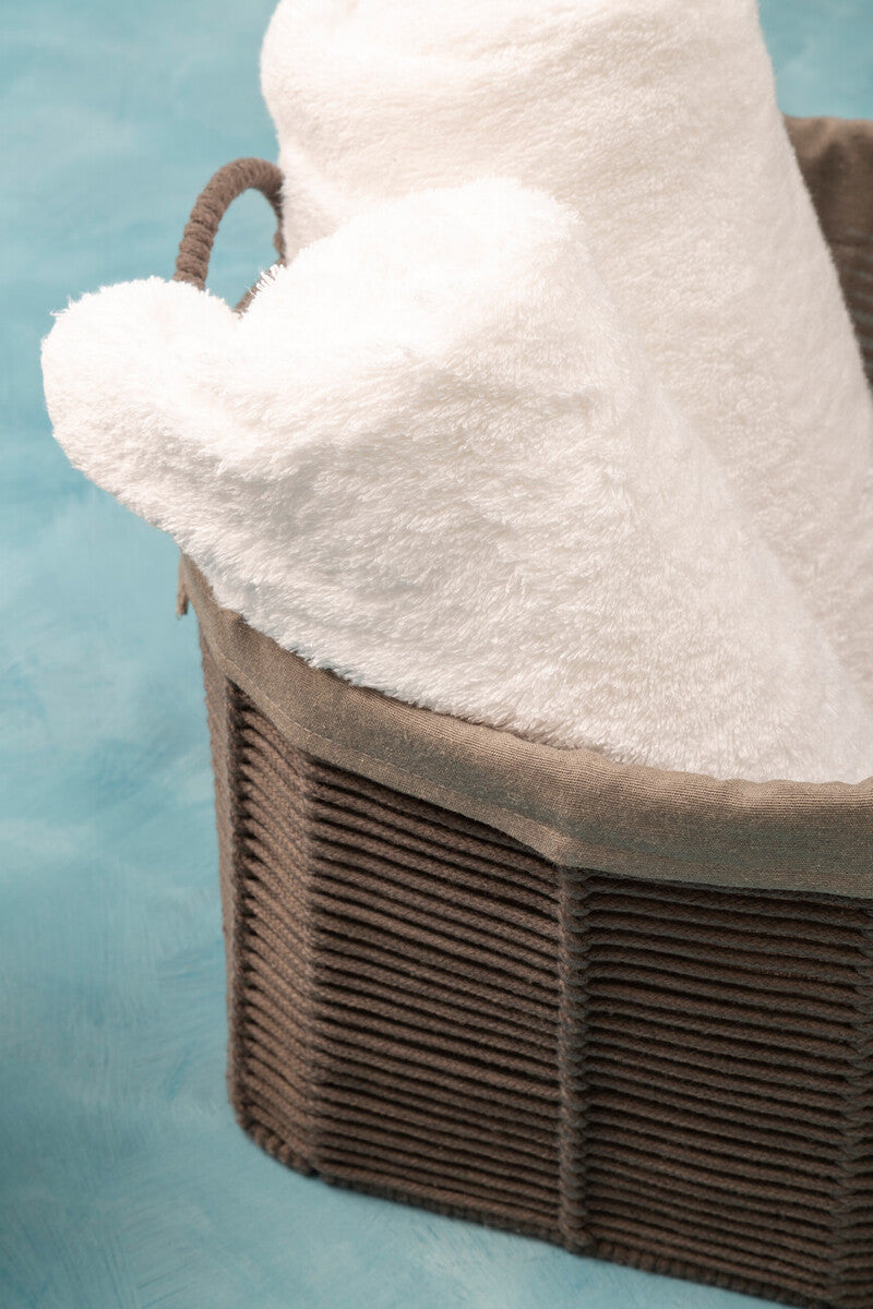 Set Of Three Lida Grey Round Storage Baskets