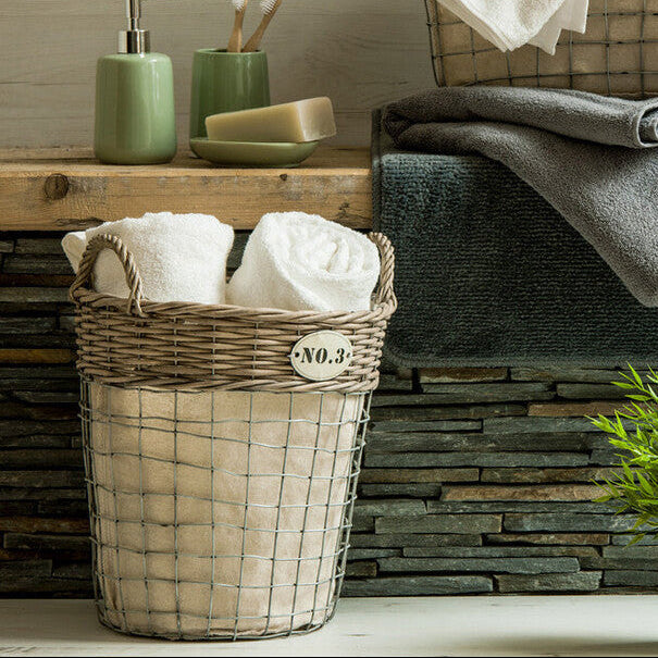 Lida Set Of Three Round Laundry Baskets - image 2