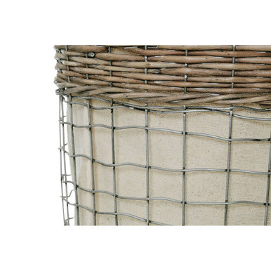 Lida Set Of Three Round Laundry Baskets