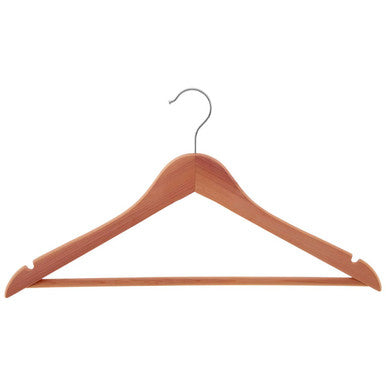 The Dandy Sparrow Cedar Wood Clothes Hanger With Notches - image 1