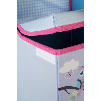 Childrens Owl Design Storage Seat