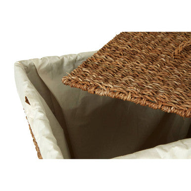 Lidi Tapered Seagrass Basket With Lid
