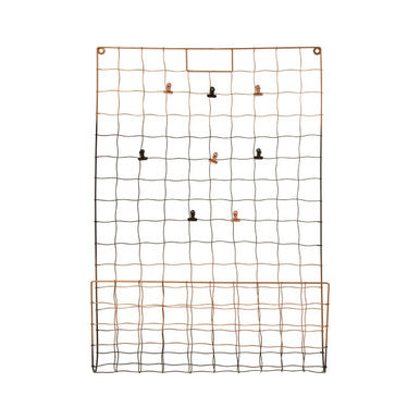 Mimo Wall Mount Magazine Rack With Clips