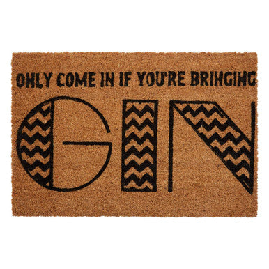 Doormat with text &