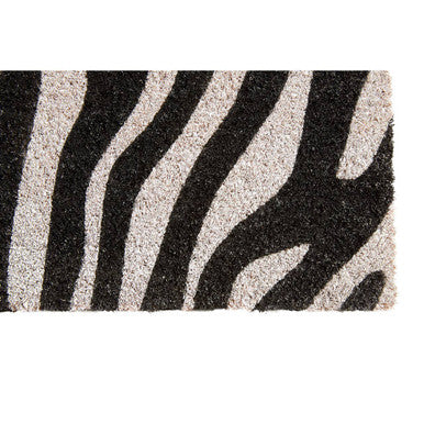 Filta Zebra Print Coir Doormat