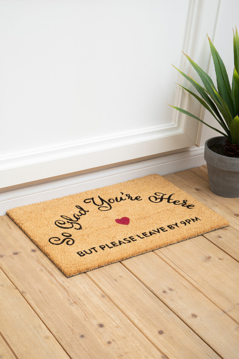 Filta So Glad You Are Here Doormat