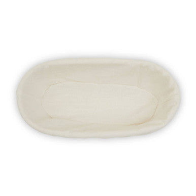 Smith Rattan Oblong Bread Proofing Basket With Liner